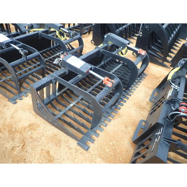 SKELETON GRAPPLE, 78" WIDE (fits skid steer loader) (B5)