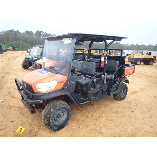 2018 KUBOTA RTVX1140 UTV