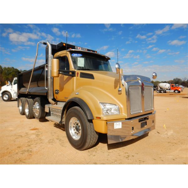 2019 KENWORTH T880 Dump Truck - J.M. Wood Auction Company, Inc.