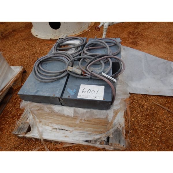 (4) GNB MODEL EHF367150 BATTERY CHARGER (B1)