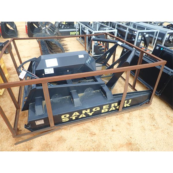 72" BRUSH CUTTER, fits skid steer loader (B5)