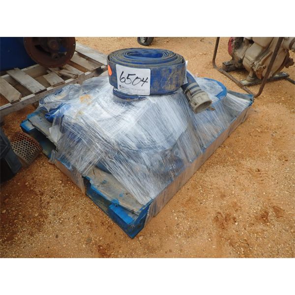 (1) PALLET ASSORTED DISCHARGE HOSES (B4)