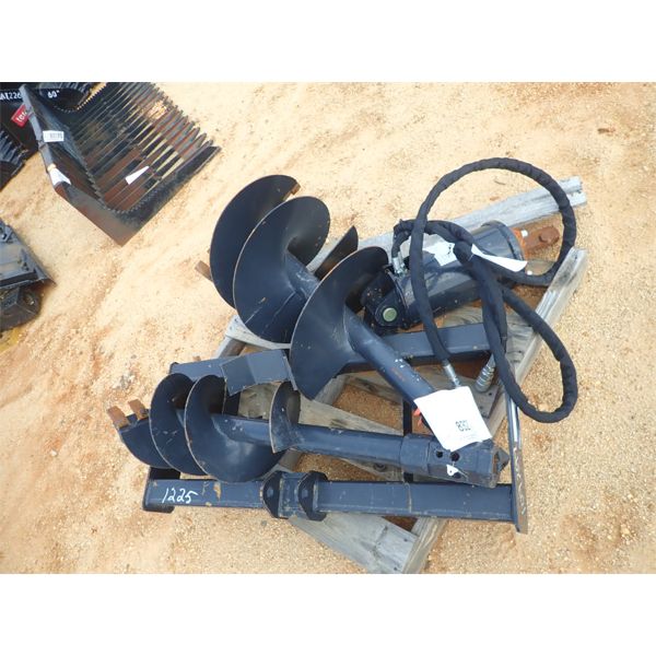 WOLVERINE HYDRAULIC AUGER W/2 BITS 
