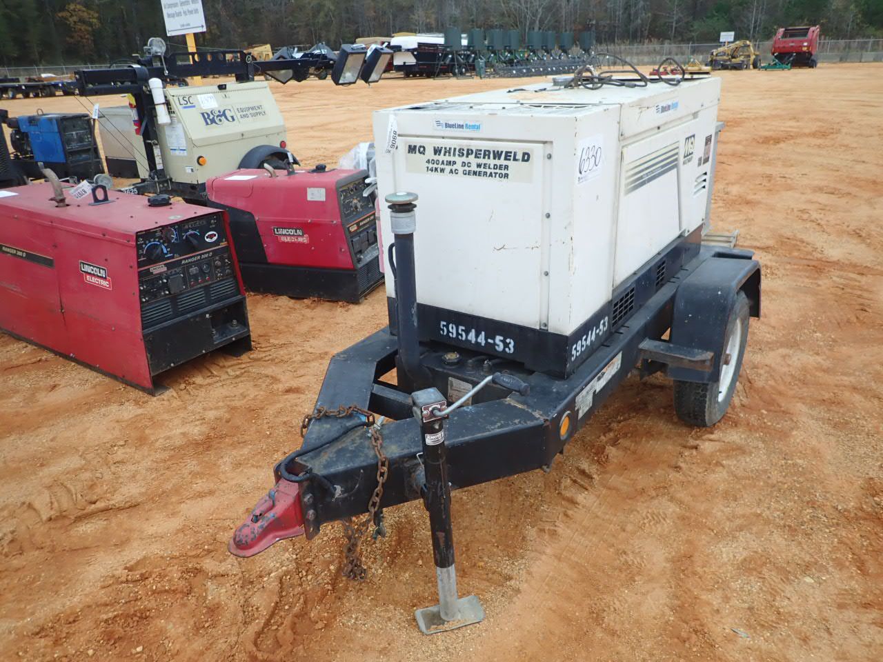 MQ WHISPERWELD DLW400ESA WELDER J.M. Wood Auction Company, Inc.