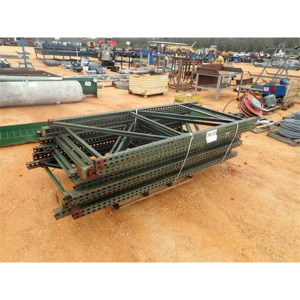1 PALLET OF 8'/96" WAREHOUSE PALLET SHELF UPRIGHT