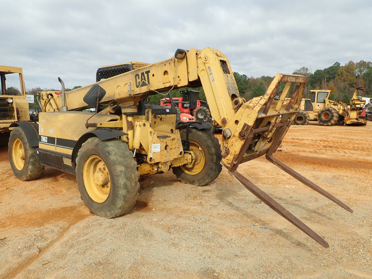 CAT TH63 Forklift - Telehandler - J.M. Wood Auction Company, Inc.