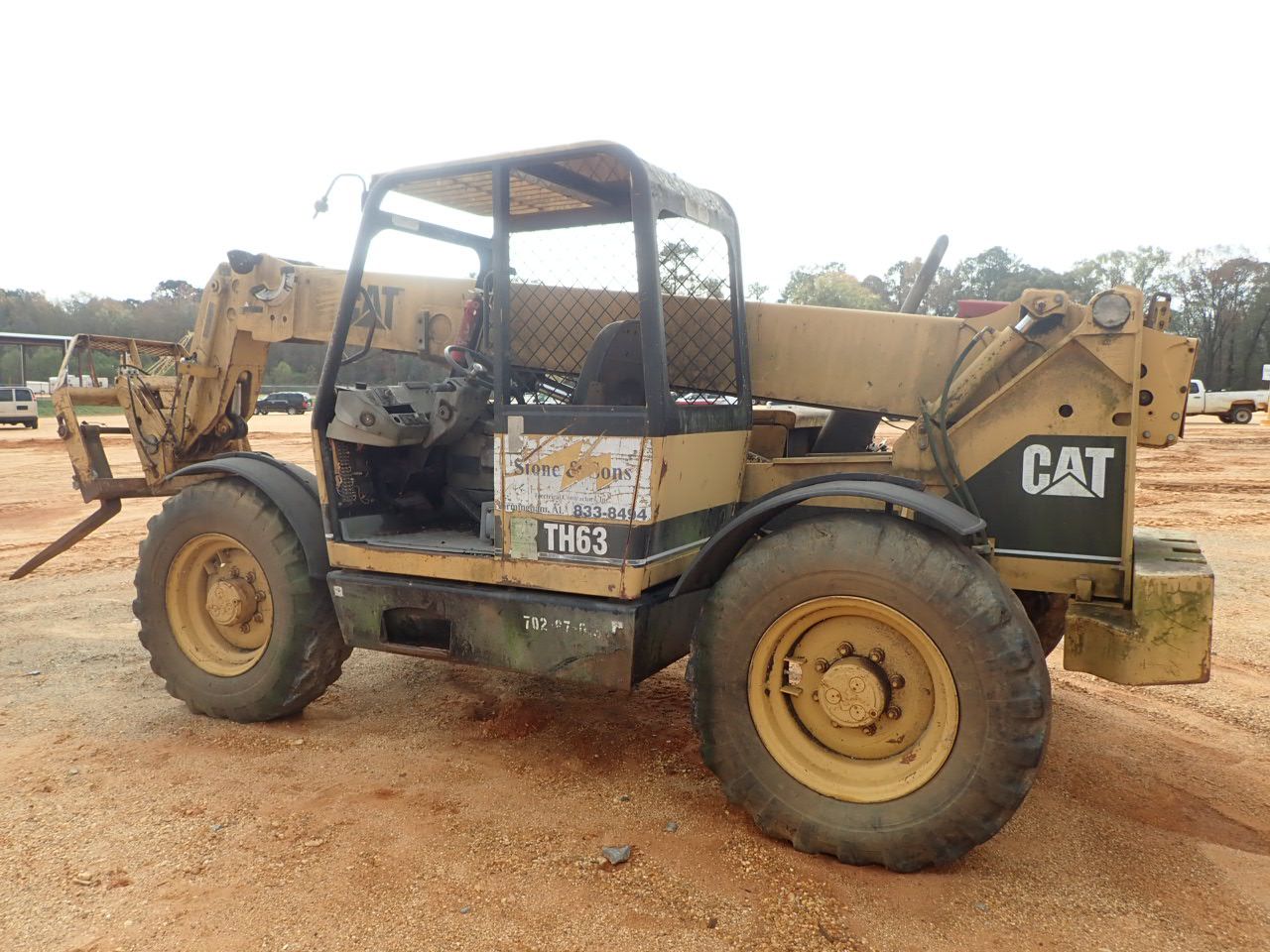 CAT TH63 Forklift - Telehandler - J.M. Wood Auction Company, Inc.