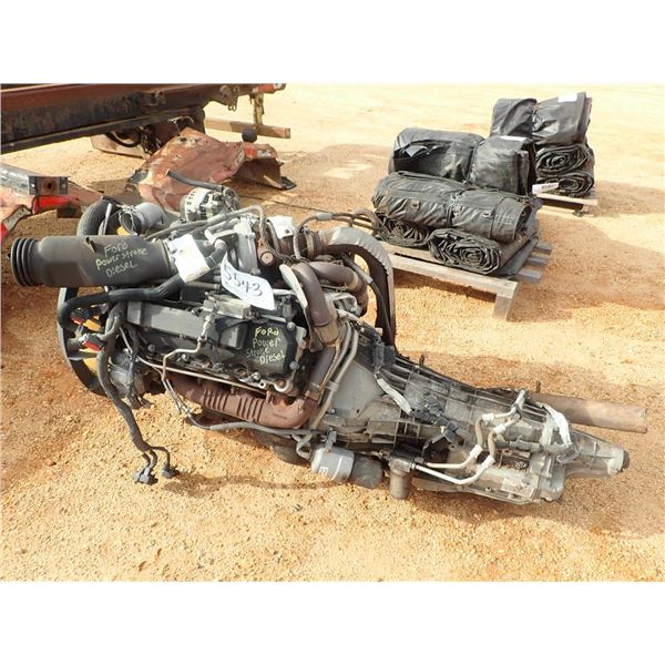 FORD POWER STROKE DIESEL & TRANSMISSION
