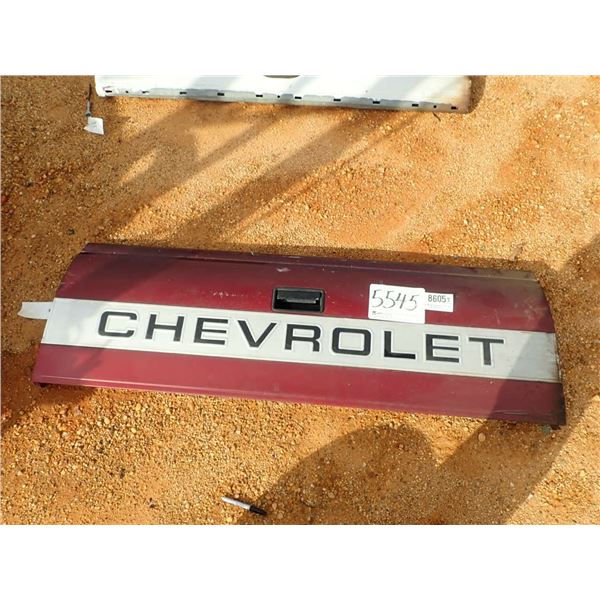 CHEVROLET TRUCK TAILGATE