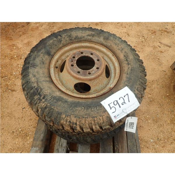 LT235/85R16 TIRES & RIMS (2 EACH)