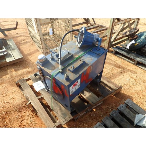 HYDRAULIC OIL RESERVE & PUMP