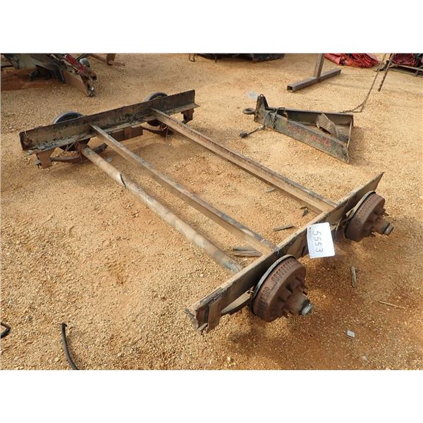 TANDEM TRAILER AXLE W/FRAME (A-1)