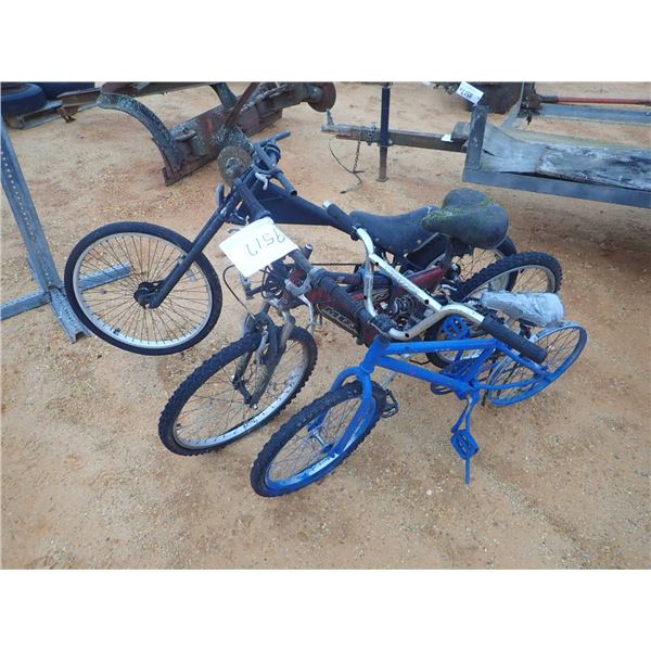 (3) MISC SIZE BICYCLE (C-8)