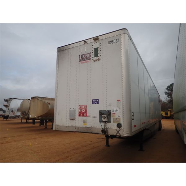 2012 WABASH DURA-PLATE Dry Van Trailer