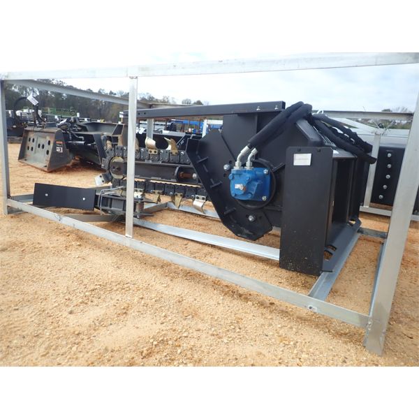 TRENCHER 48"L, fits skid steer loader 