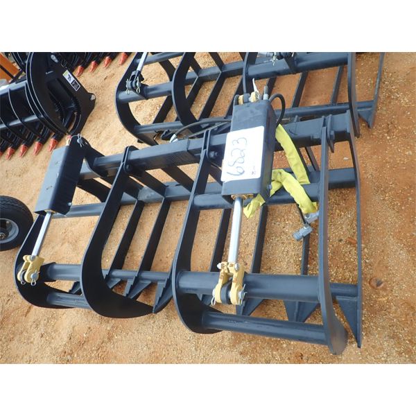 ROOT GRAPPLE, 60", fits skid steer loader