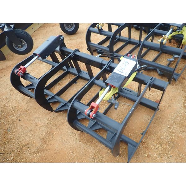 ROOT GRAPPLE, 68", fits skid steer loader