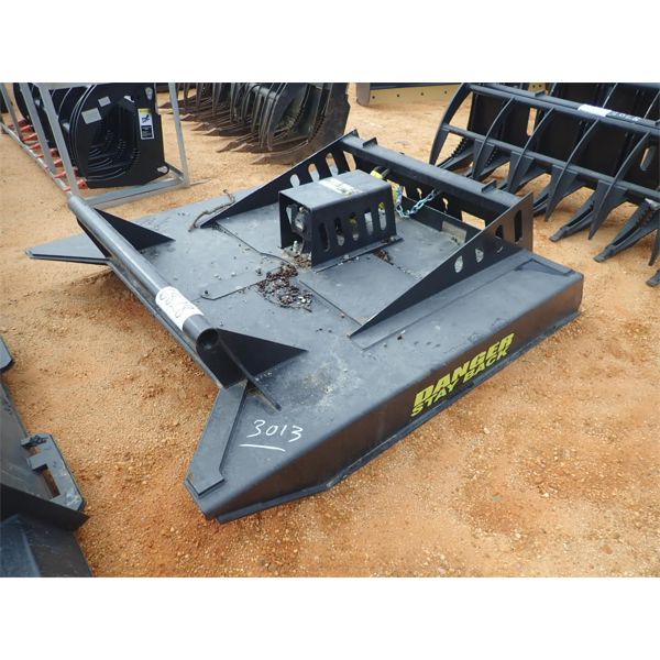 BRUSH CUTTER, 68", fits skid steer loader 