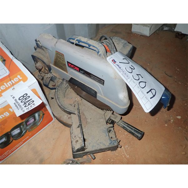 RYOBI 10" MITER SAW (IN CONTAINER)