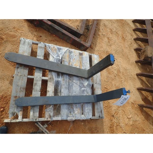 (1) SET FORKLIFT TIRES, 42" (B6)