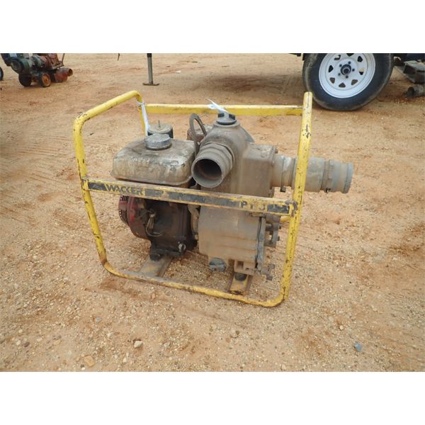 WACKER TRANSFER PUMP, GAS ENGINE