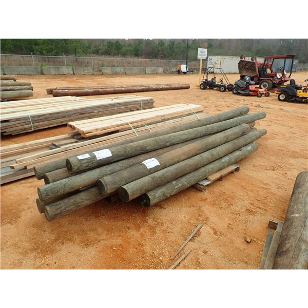 (17) WOOD MISC MENGTH FENCE POST (C-4)