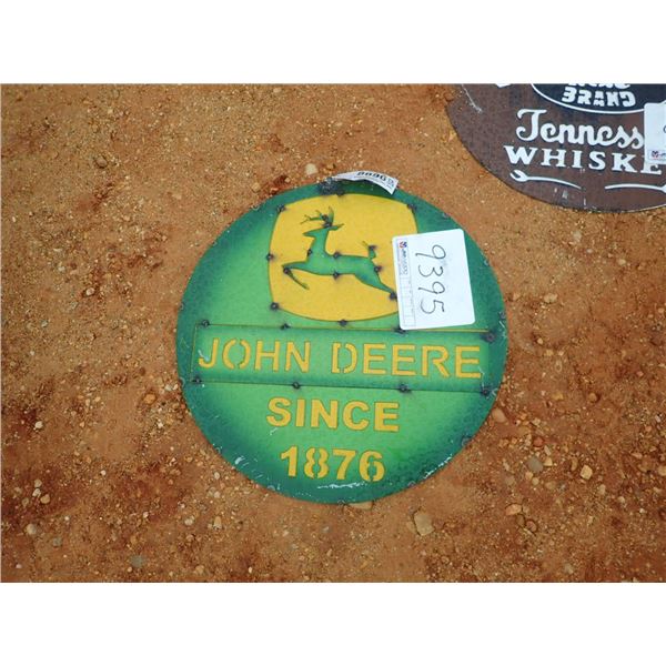 JOHN DEERE METAL SIGN
