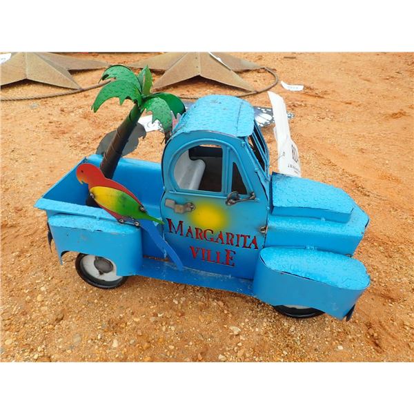MARGARITAVILLE PICK UP METAL ART (C6)