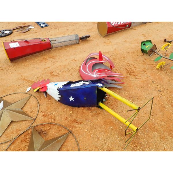 RED, WHITE & BLUE ROOSTER (C6)