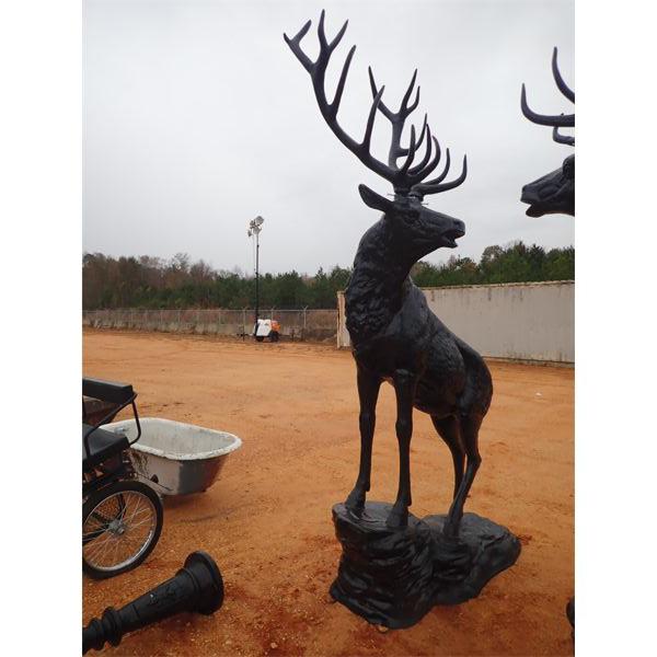 ALUM CAST BULL ELK  (C6)