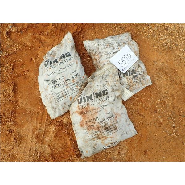 (3) BAG TIRE CHAINS (A-1)
