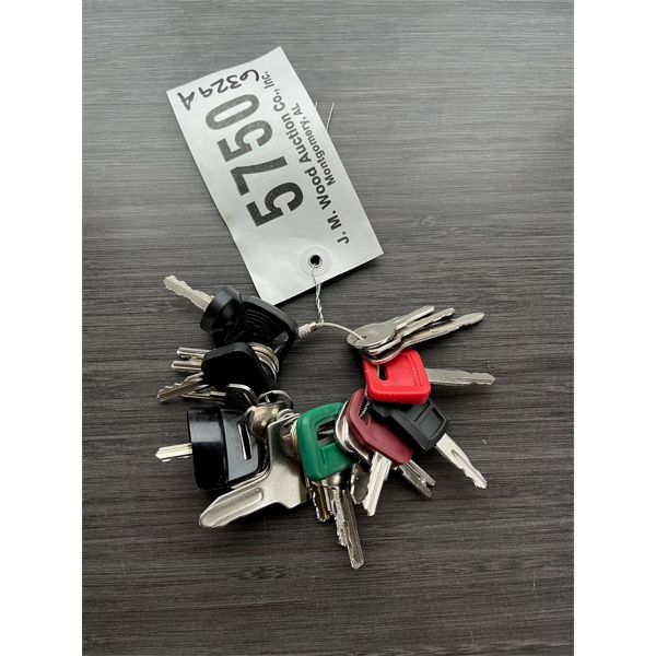 HEAVY EQUIPMENT KEY SET