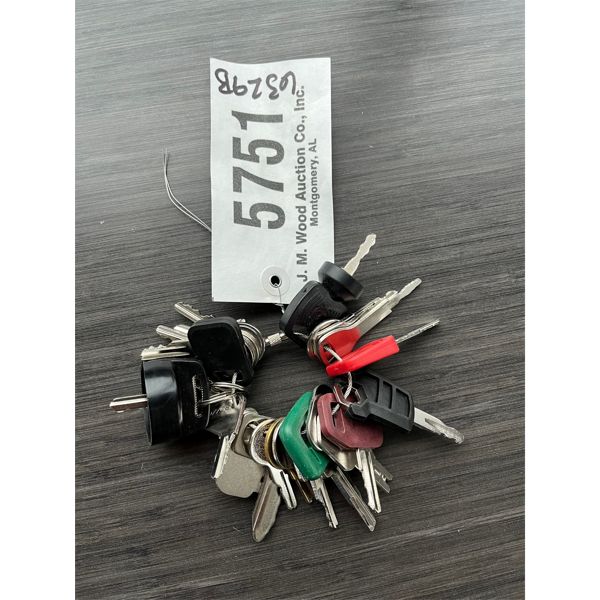 HEAVY EQUIPMENT KEY SET