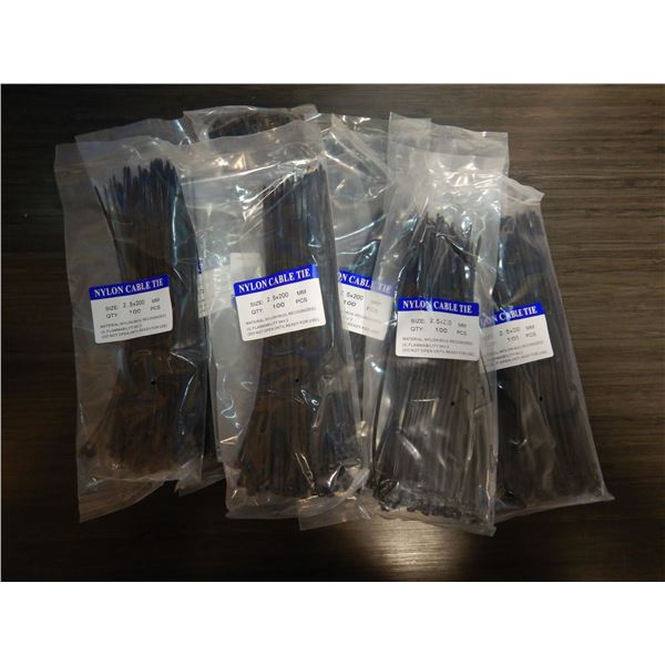 2.5 X 200 mm NYLON CABLE TIES
