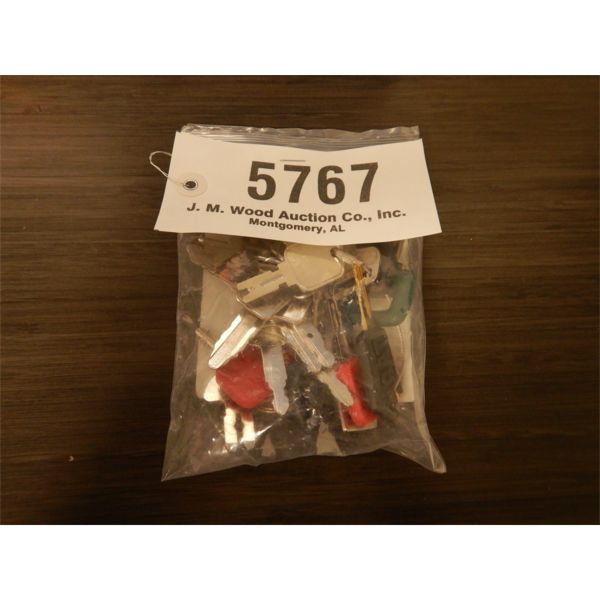 HEAVY EQUIPMENT KEY SET