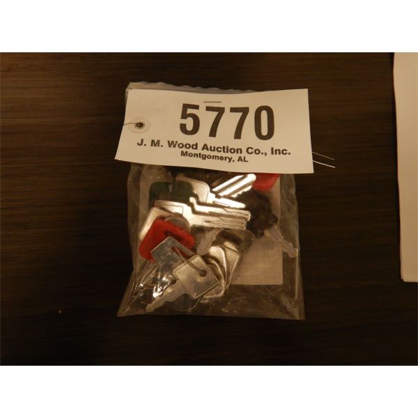 HEAVY EQUIPMENT KEY SET
