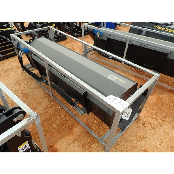 ROTO TILLER, 72" fits skid steer loader