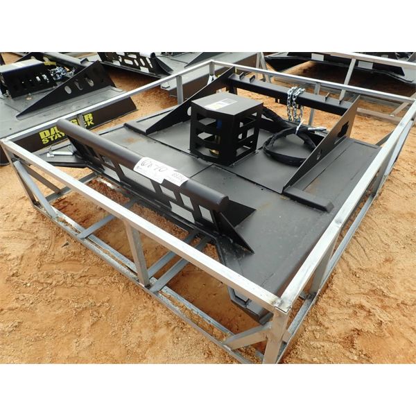 BRUSH CUTTER, 70"W, fits skid steer loader