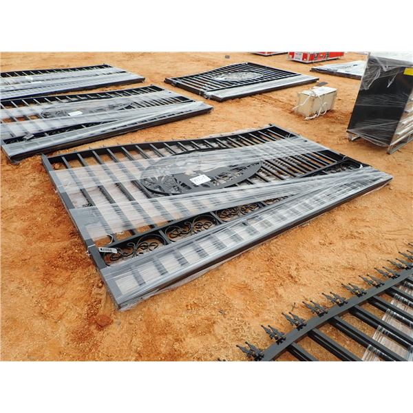 20' WROUGHT IRON GATE (C6)