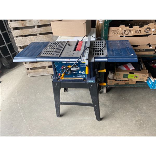 Mastercraft 10  table saw