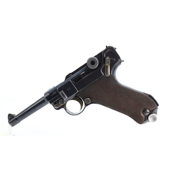 WWII GERMAN, MODEL: P08 LUGER, CALIBER: 9MM LUGER