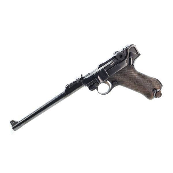 WWI GERMAN , MODEL: P08 ARTILLERY LUGER, CALIBER: 9MM LUGER