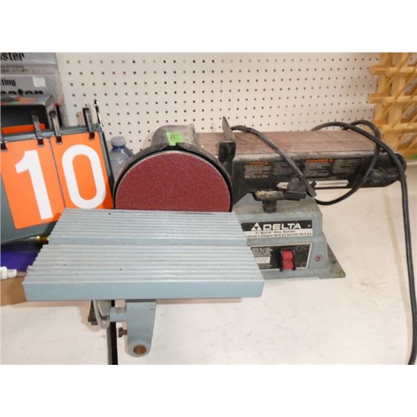 Delta 4" Belt / 6" Disc Sander Works