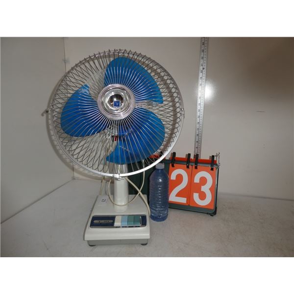 V-Air Doulbe Oscillation Fan Works