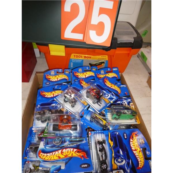 25-New Hot Wheels