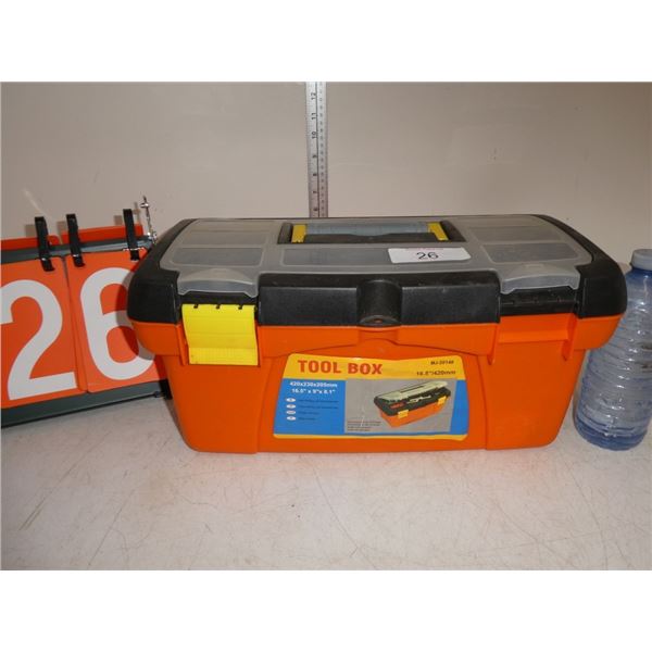 Tool Box With Painting Brushes