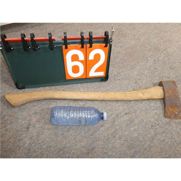 Wooden Handle Axe