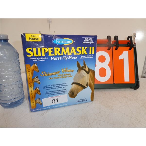New Horse Fly Mask