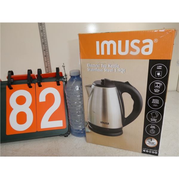 New Stainless Steel Electric Tea Kettle