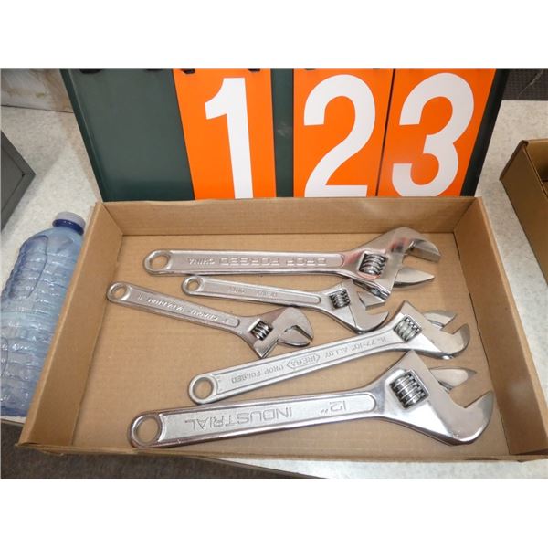5- Crescent Wrenches